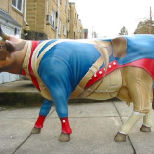 Revolutionary War Cow